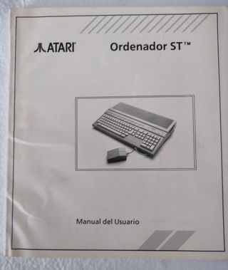 Atari 1040STe + Monitor Genérico B/N
