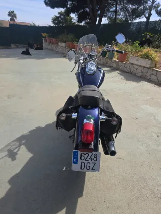Daelim Cruiser Moto Azul
