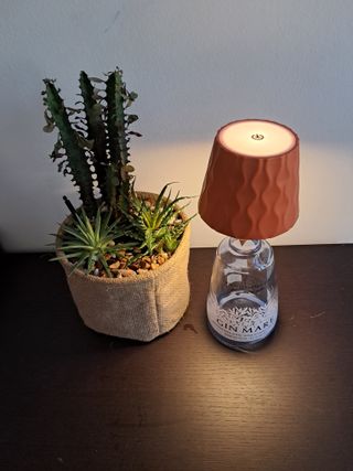 Lampada Bottiglia Gin Mare Vetro