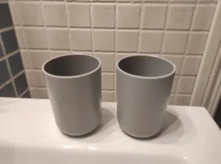 Regalo vasos portacepillos para baño