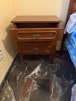 Dormitorio completo madera