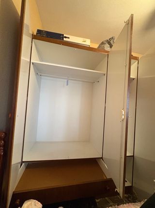 Dormitorio completo madera