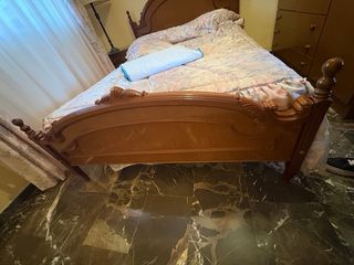 Dormitorio completo madera