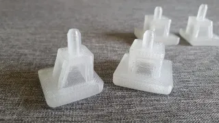 Piedini per sedia Louis Ghost Kartell (non origina