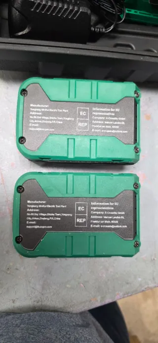 Kit Berbequim KUZUPRO 21V com Baterias