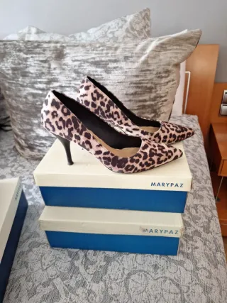 Salones Marypaz leopardo talla 39