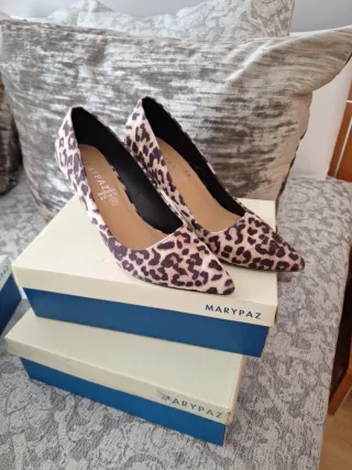 Salones Marypaz leopardo talla 39