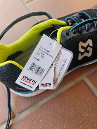 Scarpe Wurth Modyf Nere e Blu