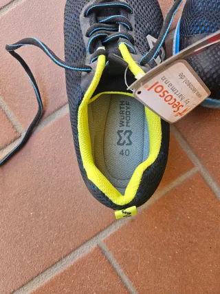 Scarpe Wurth Modyf Nere e Blu