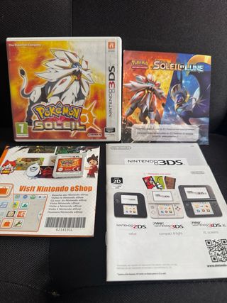 Pokémon Sol Nintendo 3DS Juego