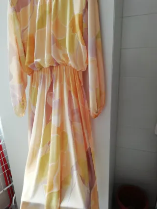 Vestido  estampado para eventos
