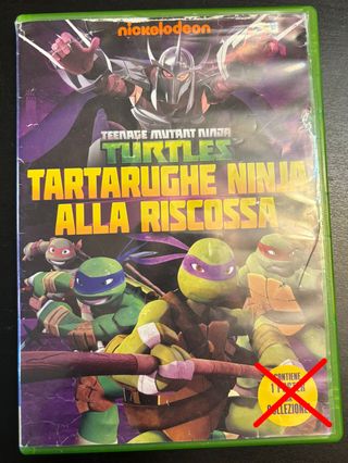 DVD Tartarughe Ninja Alla Riscossa