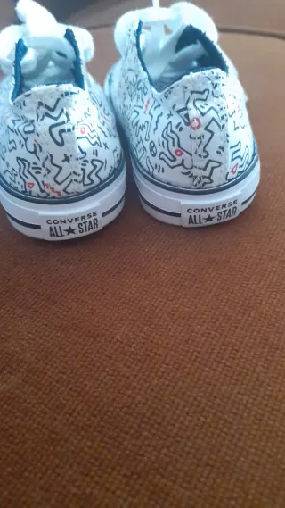 Zapatilla Converse niño talla 26 Keith Haring