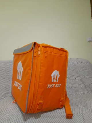 Bolso repartidor Just Eat naranja