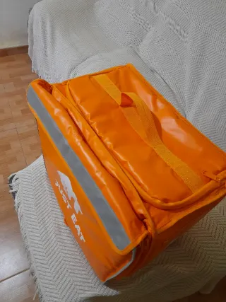Bolso repartidor Just Eat naranja