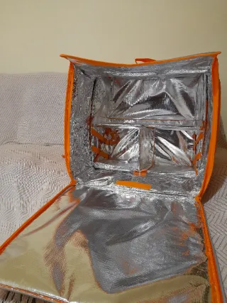 Bolso repartidor Just Eat naranja