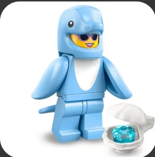 Lego Minifigura Serie 29 - Delfín