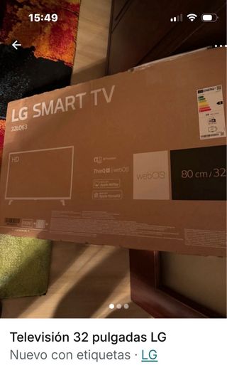 TV LG Smart 32 32LQ630B6LA