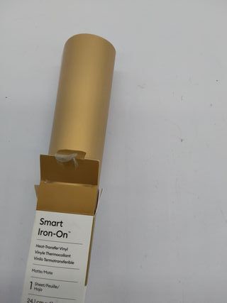 Cricut Joy Xtra Smart Iron-On, Dorado, Estándar