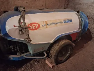 Máquina sulfatar matriculada con papeles