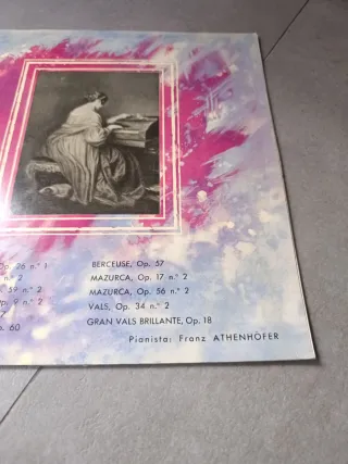 Vinilo Chopin - Obras para Piano