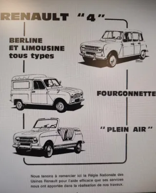 Soporte Freno de Mano Renault 4 Antiguo