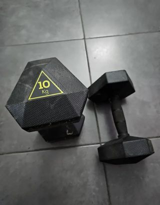 2 Mancuernas de 10 Kg