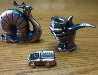 12 Accendini originali design vintage