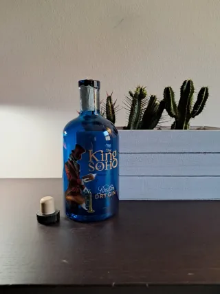 Bottiglia The King of Soho London Dry Gin - Vuota