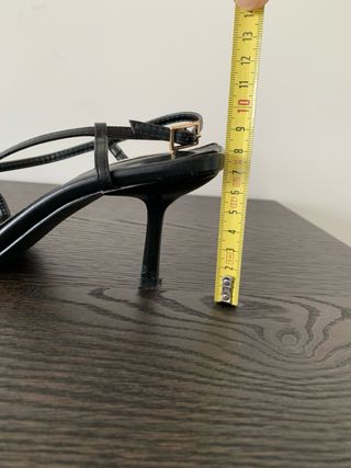 Sandalias Buonarotti Tiras Negras