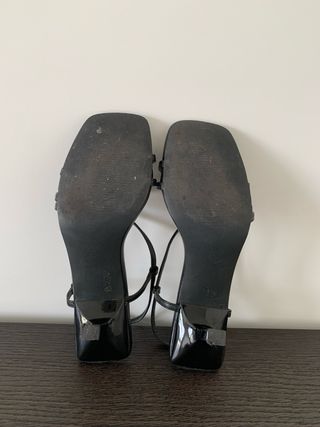 Sandalias Buonarotti Tiras Negras