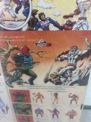 Cartas Masters del Universo Blister