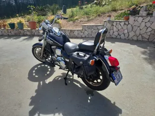 Moto Cruiser Negra Manual