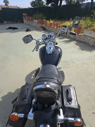 Moto Cruiser Negra Manual