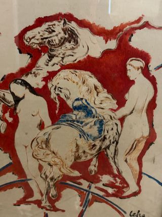 Quadro Cefra 1975 originale “Omaggio a Verlaine”