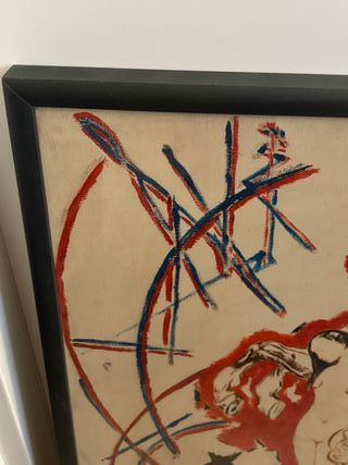 Quadro Cefra 1975 originale “Omaggio a Verlaine”