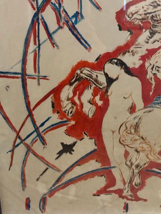 Quadro Cefra 1975 originale “Omaggio a Verlaine”