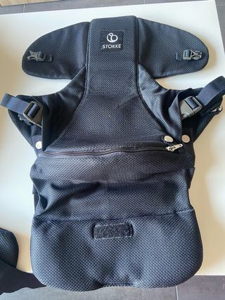 Mochila Porta Bebé Stokke MyCarrier Negra