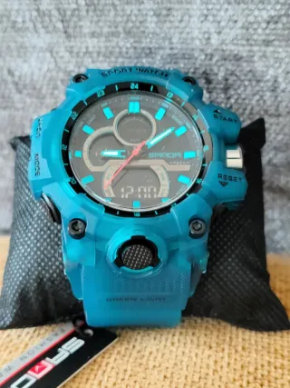 Reloj Deportivo Azul