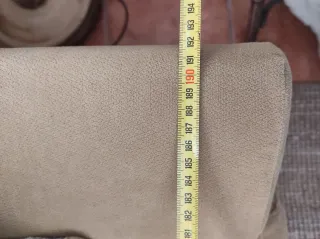 Sofá de 3 plazas beige