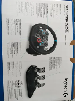 Volante Logitech G29 PS5-PS4-PC