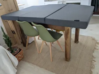 Colchón plegable furgoneta tela