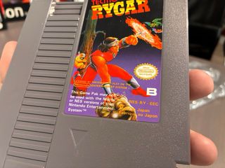 Rygar Nintendo NES Tecmo
