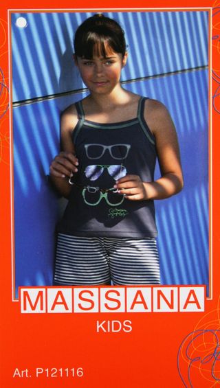 Pijama niña verano Massana corto