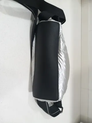 Bolso bandolera Tous plateado sin usar