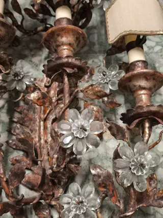 Grandes apliques italianos vintage