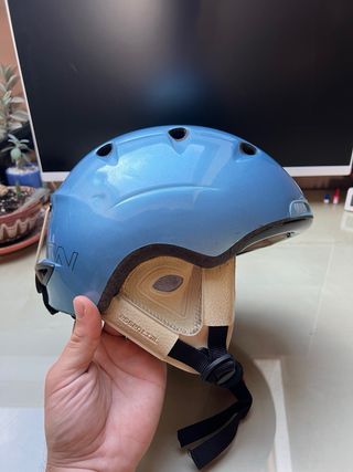 Casco de esquí Salomon azul