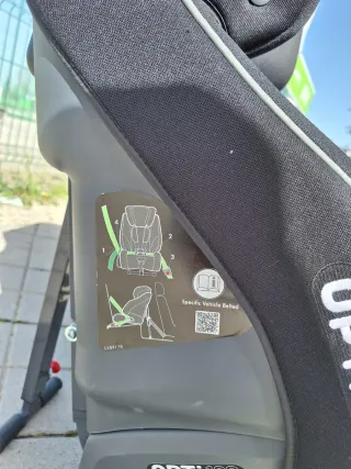 Silla de coche Klippan Negra contramarcha