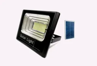 Faro Solare LED 800W + Pannello e Telecomando