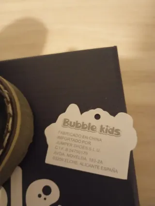 Botas niño Bubble Kids Talla 24